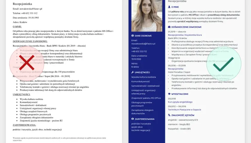 CV po szkole zawodowej: Jak napisać skuteczne pierwsze CV?