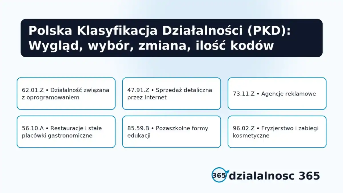 Kod PKD - Jak wybrać i aktualizować? Uniknij błędów!